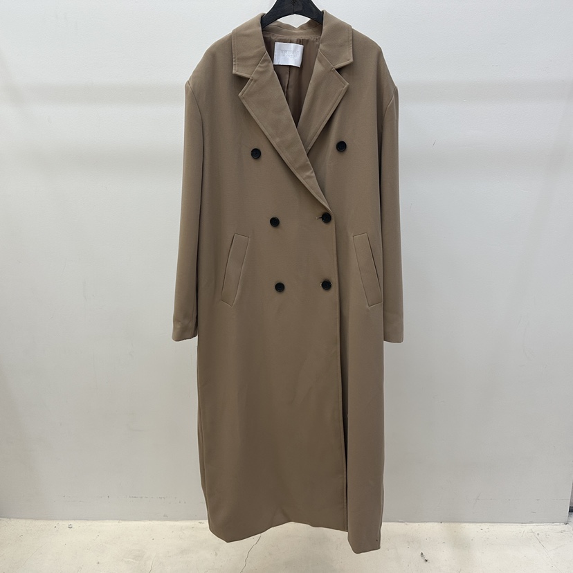 TRIPLE SEVEN韓國直郵女士新款時尚人氣推薦休閑中長款大衣TRIPLE SEVEN中長款大衣圖色1