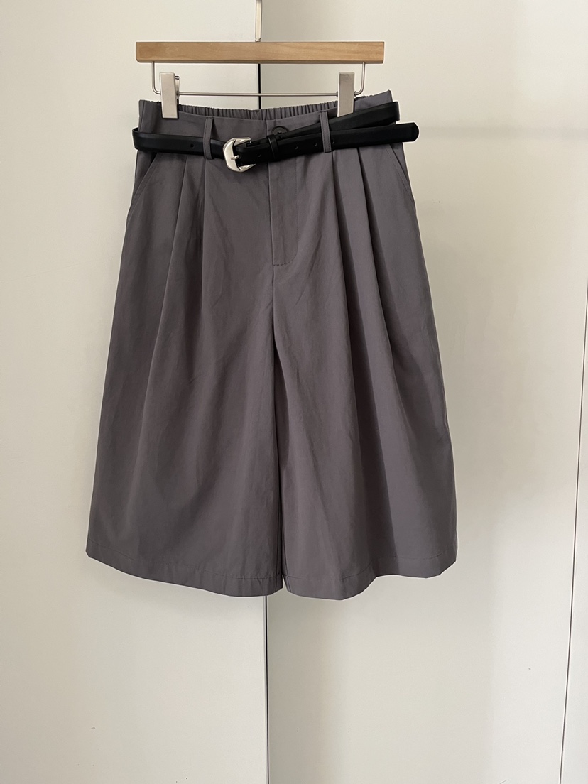 DARAK東大門直郵女裝新品職業休閑真品熱賣26春夏短褲不含腰帶DARAK短褲圖色2