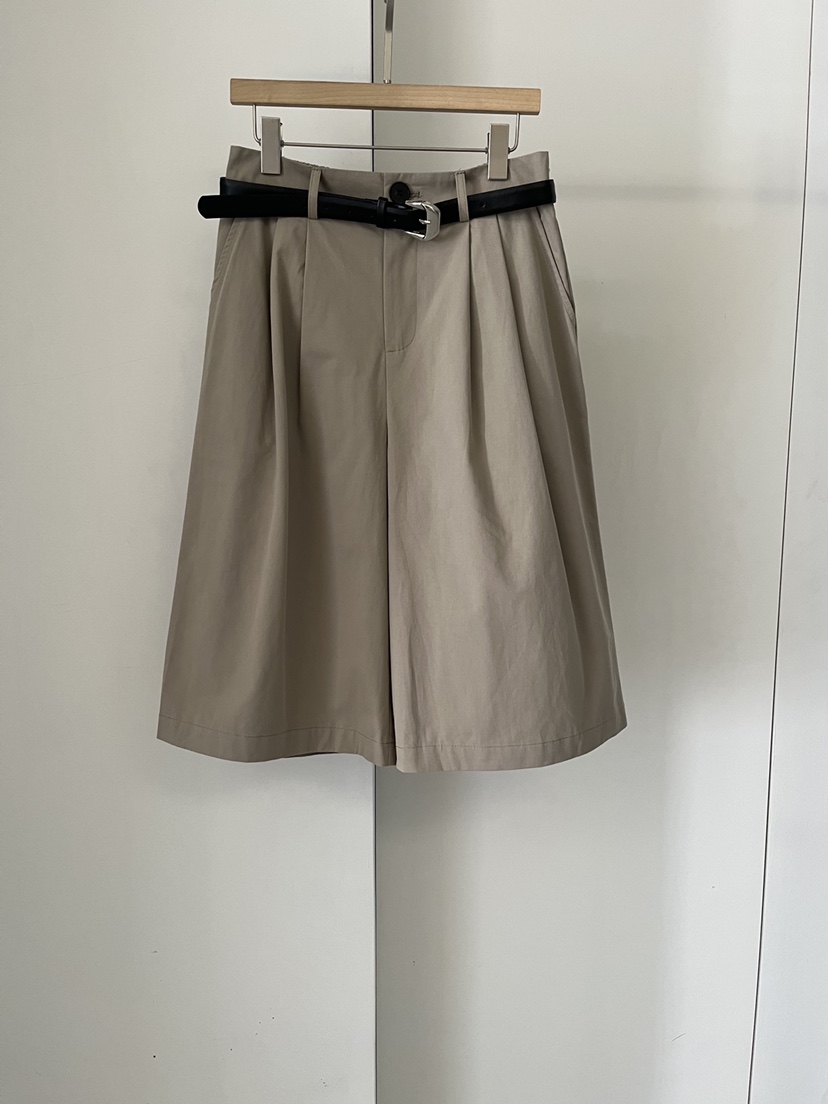 DARAK東大門直郵女裝新品職業休閑真品熱賣26春夏短褲不含腰帶DARAK短褲圖色3