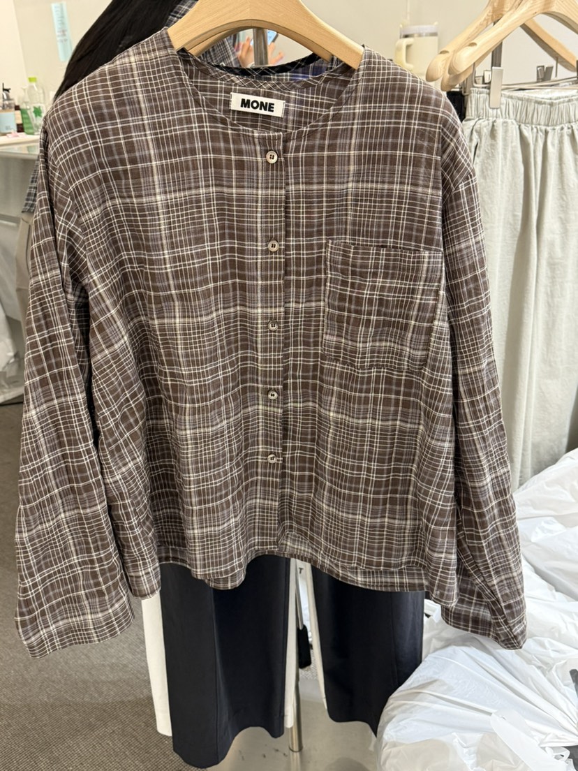 MONE-A韓國代購女裝新款時尚熱賣職業人氣推薦襯衫蕾絲衫MONE-A襯衫/蕾絲衫圖色1