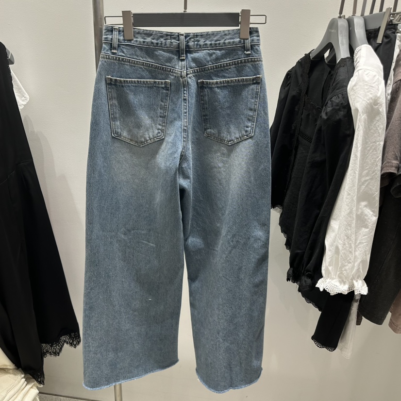 TARABY MOTION韓國代購女士新品熱賣休閑推薦牛仔褲口袋TARABY MOTION牛仔褲