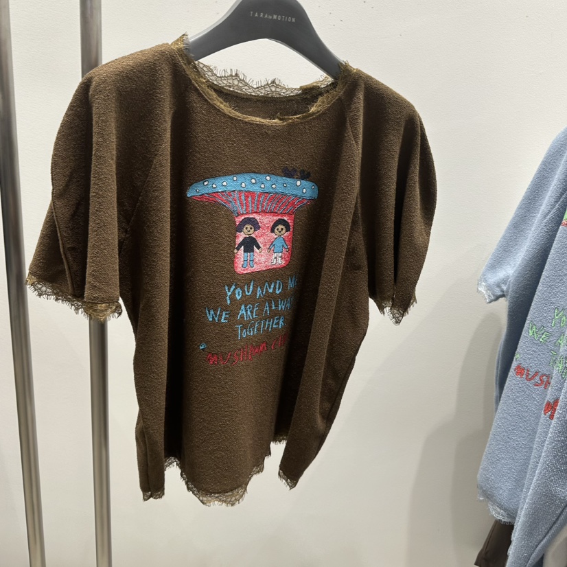 TARABY MOTION韓國代購女士新款人氣26春夏時尚熱賣休閑T恤TARABY MOTIONT恤圖色1