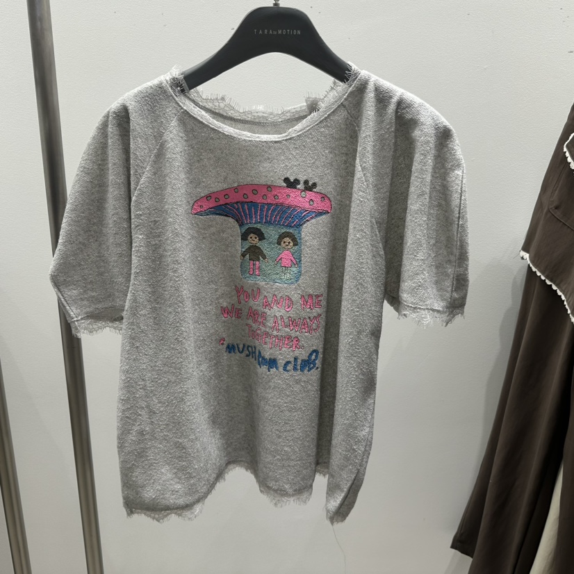 TARABY MOTION韓國代購女士新款人氣26春夏時尚熱賣休閑T恤TARABY MOTIONT恤圖色4