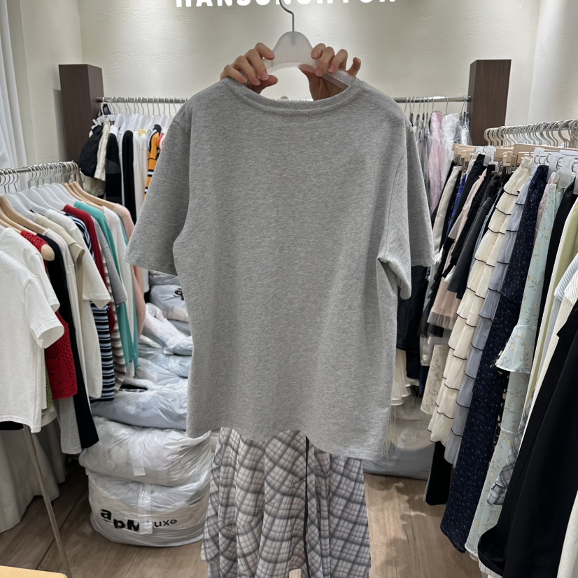 HANSUNGHYUN韓國代購女士新款職業26春夏真品休閑T恤棉質HANSUNGHYUNT恤