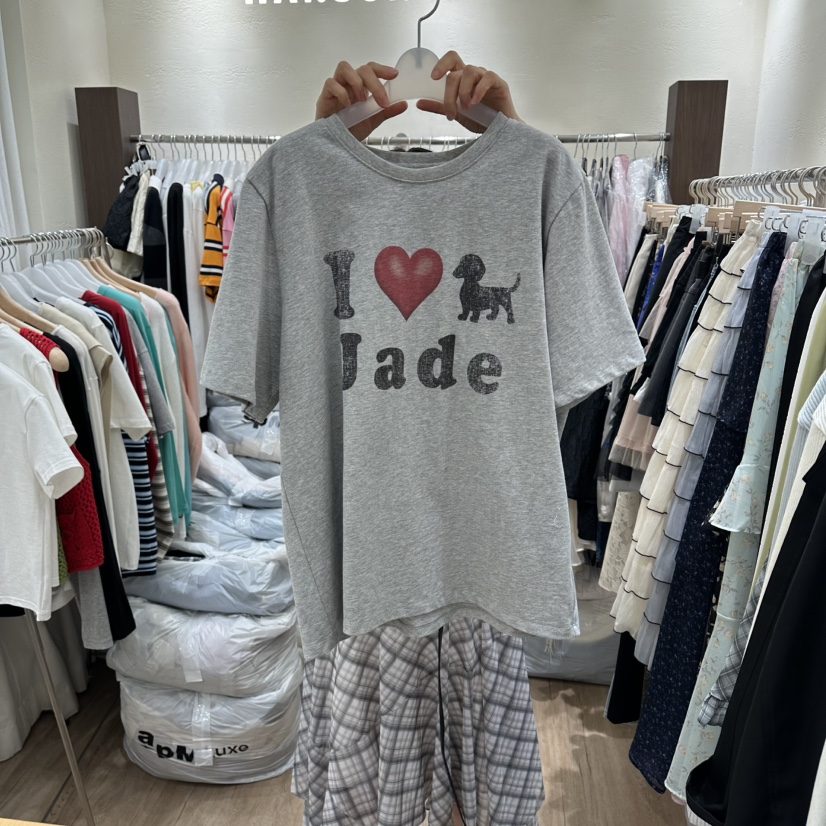 HANSUNGHYUN韓國代購女士新款職業26春夏真品休閑T恤棉質HANSUNGHYUNT恤圖色2