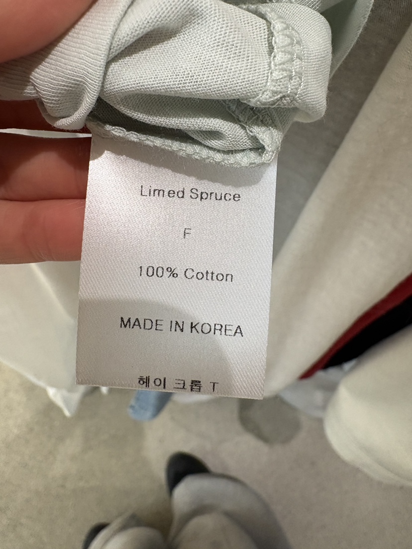 LIMED SPRUCE韓國直郵女士新款真品推薦職業休閑長袖T恤Limed Spruce長袖T恤