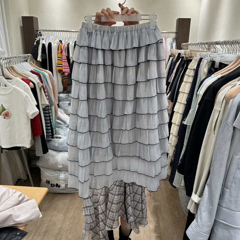 HANSUNGHYUN韓國直郵實拍女士新款26春夏人氣時尚推薦長裙HANSUNGHYUN長裙