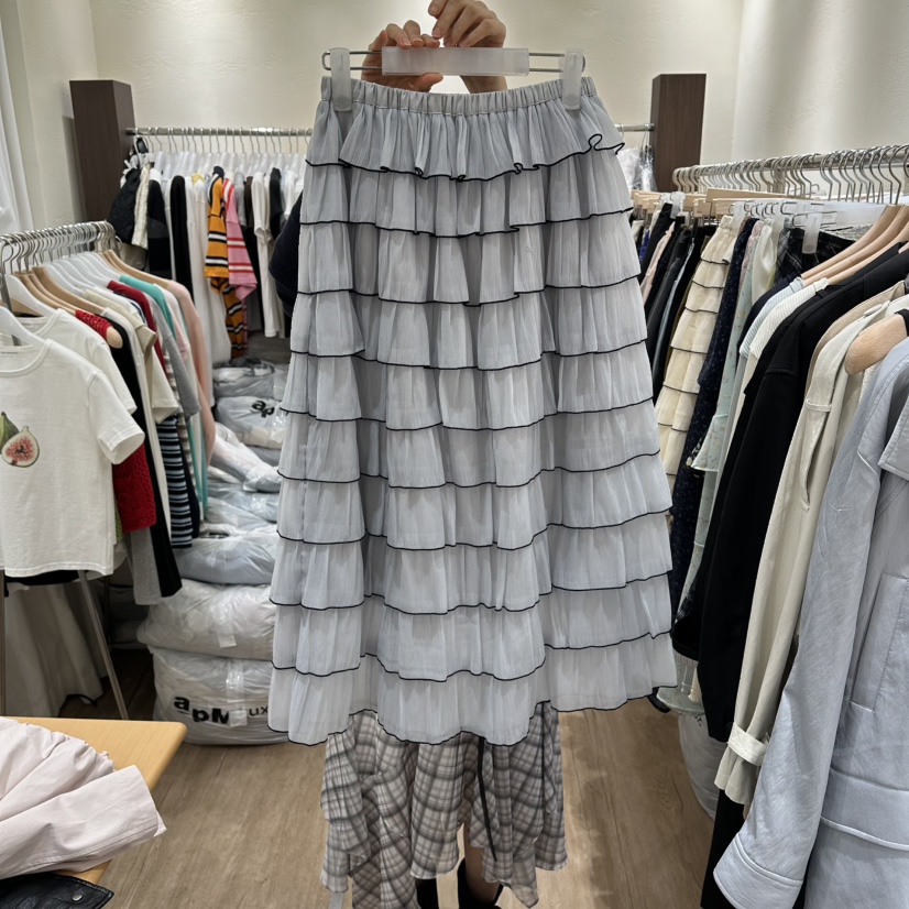 HANSUNGHYUN韓國直郵實拍女士新款26春夏人氣時尚推薦長裙HANSUNGHYUN長裙圖色2