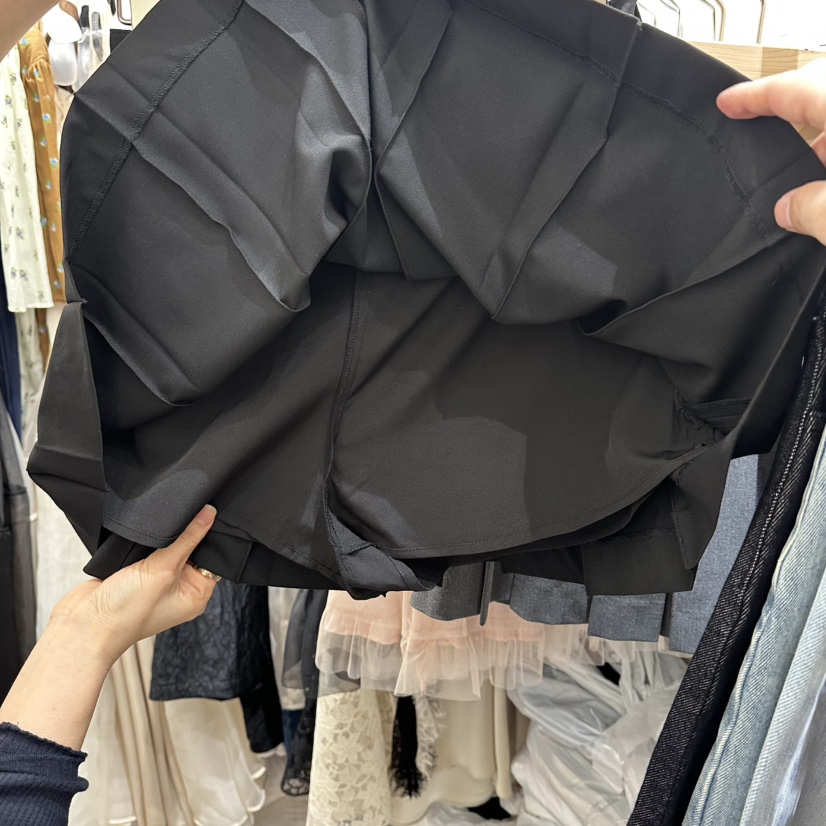 HANSUNGHYUN韓國直郵女士新款職業推薦裙褲含腰帶套裝褶裥HANSUNGHYUN裙褲