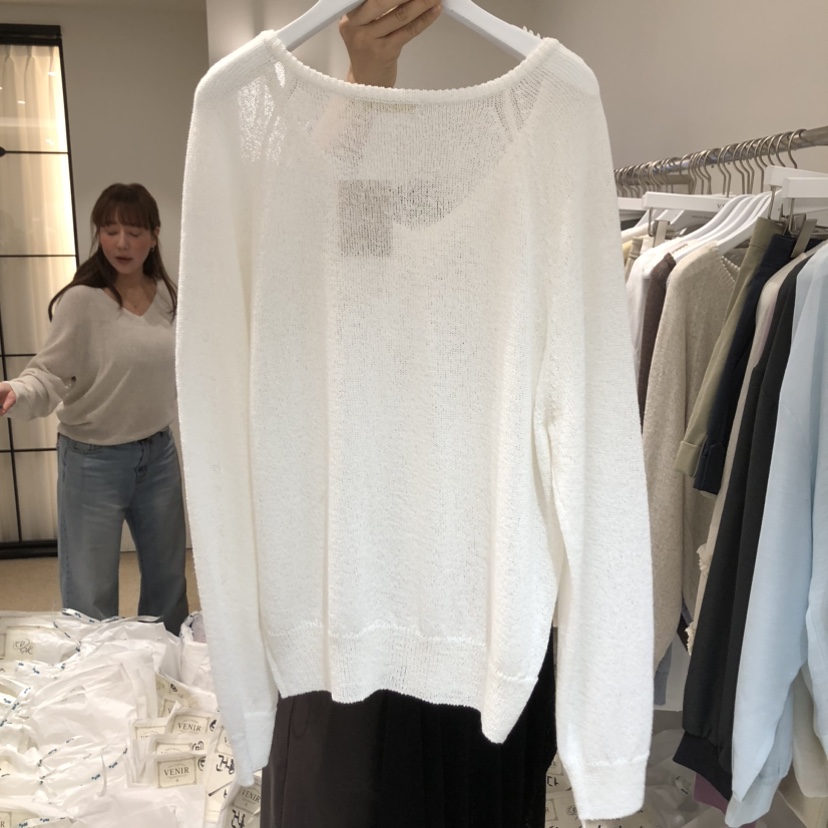 VENIR-a韓國代購女裝新款26春夏職業時尚熱賣推薦針織衫VENIR-a針織衫