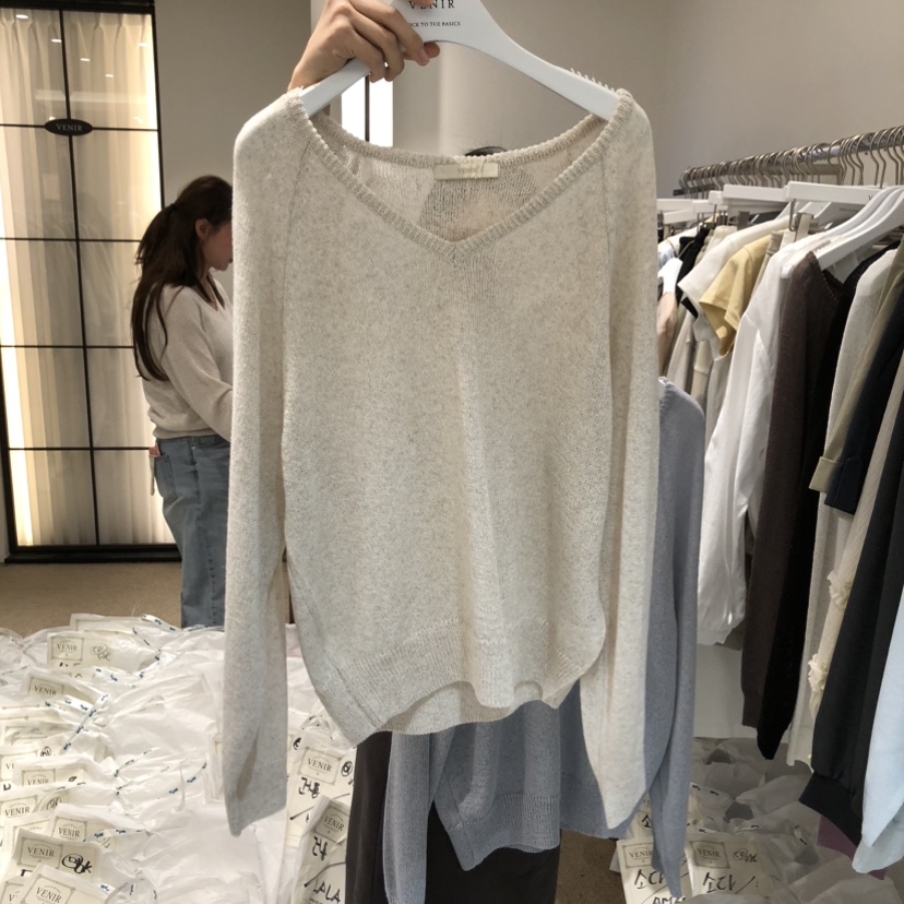 VENIR-a韓國代購女裝新款26春夏職業時尚熱賣推薦針織衫VENIR-a針織衫圖色3