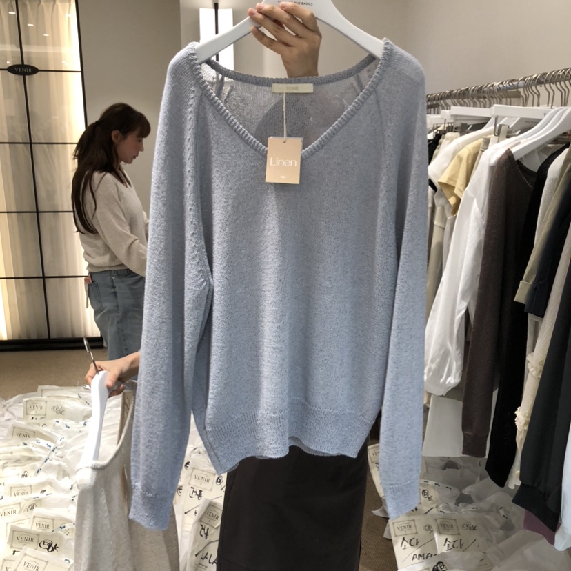 VENIR-a韓國代購女裝新款26春夏職業時尚熱賣推薦針織衫VENIR-a針織衫圖色4
