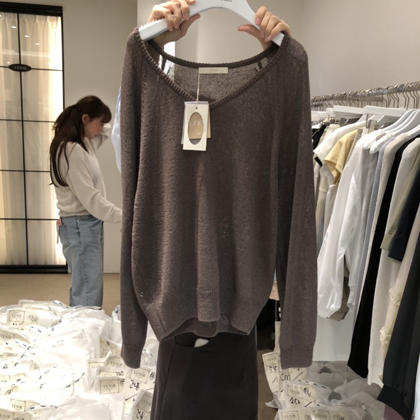 VENIR-a韓國代購女裝新款26春夏職業時尚熱賣推薦針織衫VENIR-a針織衫圖色5