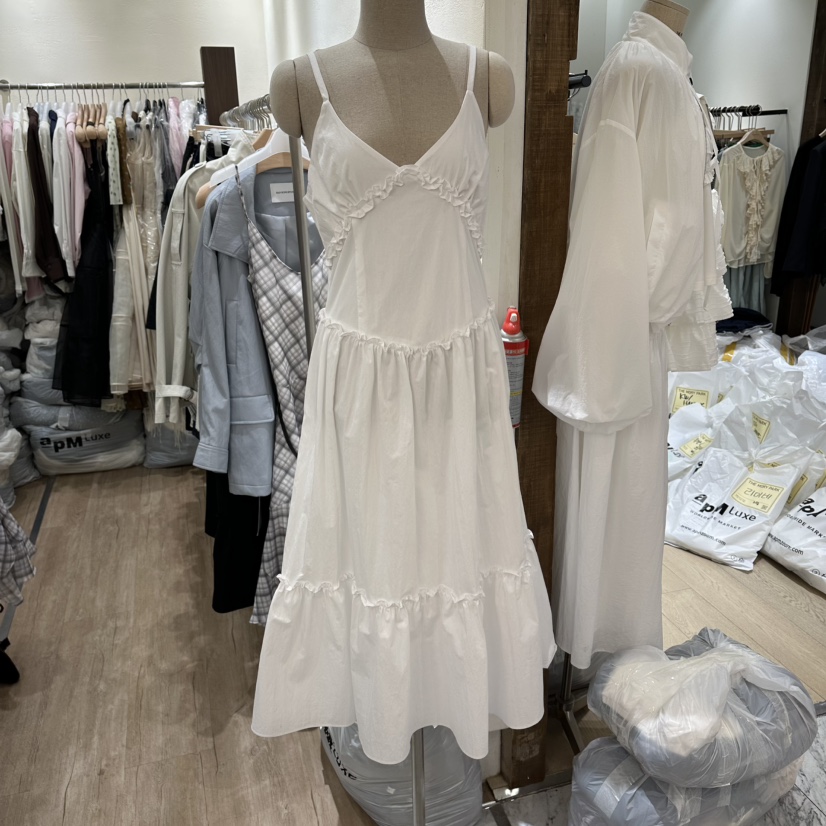 HANSUNGHYUN韓國代購女士新款時尚熱賣26春夏推薦真品連衣裙HANSUNGHYUN連衣裙圖色1