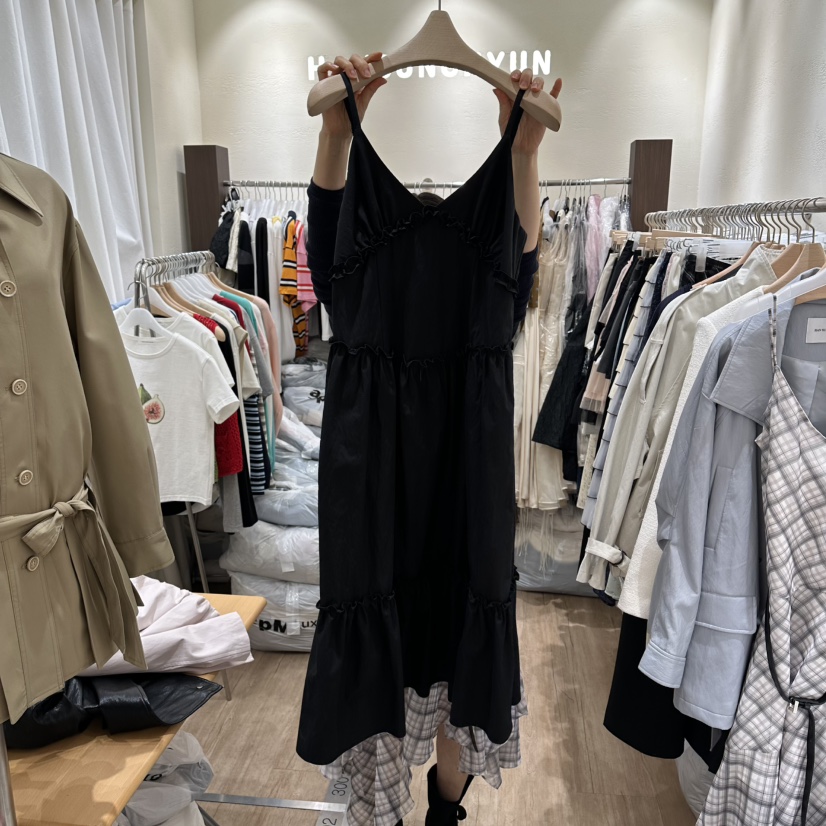 HANSUNGHYUN韓國代購女士新款時尚熱賣26春夏推薦真品連衣裙HANSUNGHYUN連衣裙圖色2