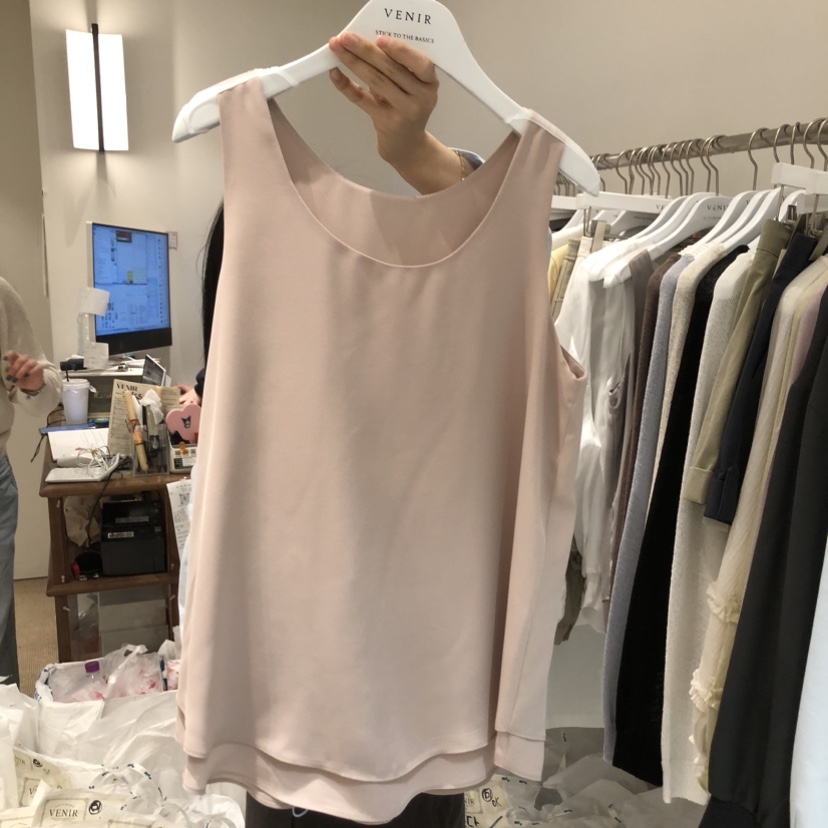 VENIR-a韓國直郵實拍女士新款推薦職業時尚人氣吊帶背心VENIR-a吊帶/背心圖色3