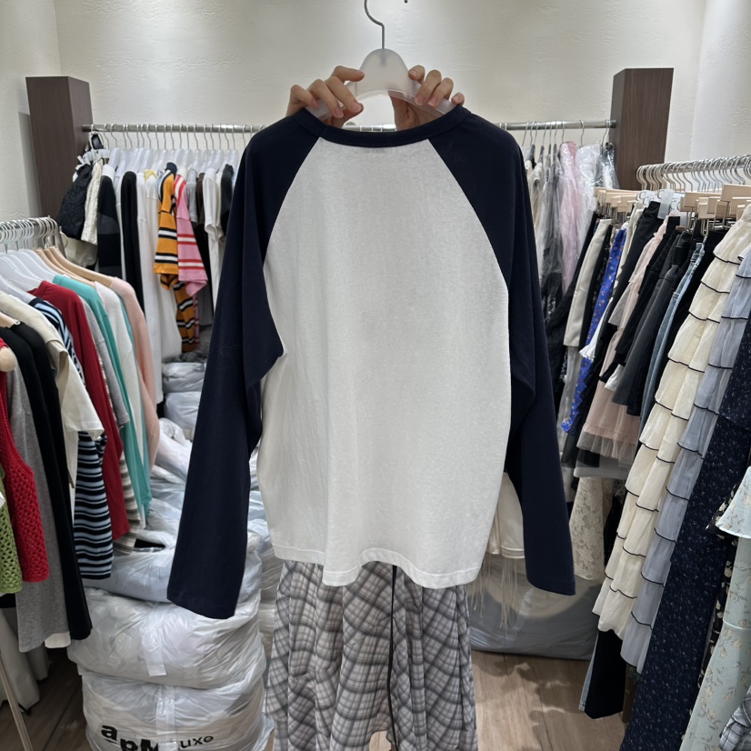 HANSUNGHYUN東大門實拍女士新款真品休閑人氣熱賣長袖T恤HANSUNGHYUN長袖T恤