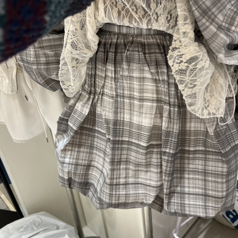 YUNBAL韓國東大門代購女裝新款人氣休閑26春夏時尚短裙格子YUNBAL短裙圖色2