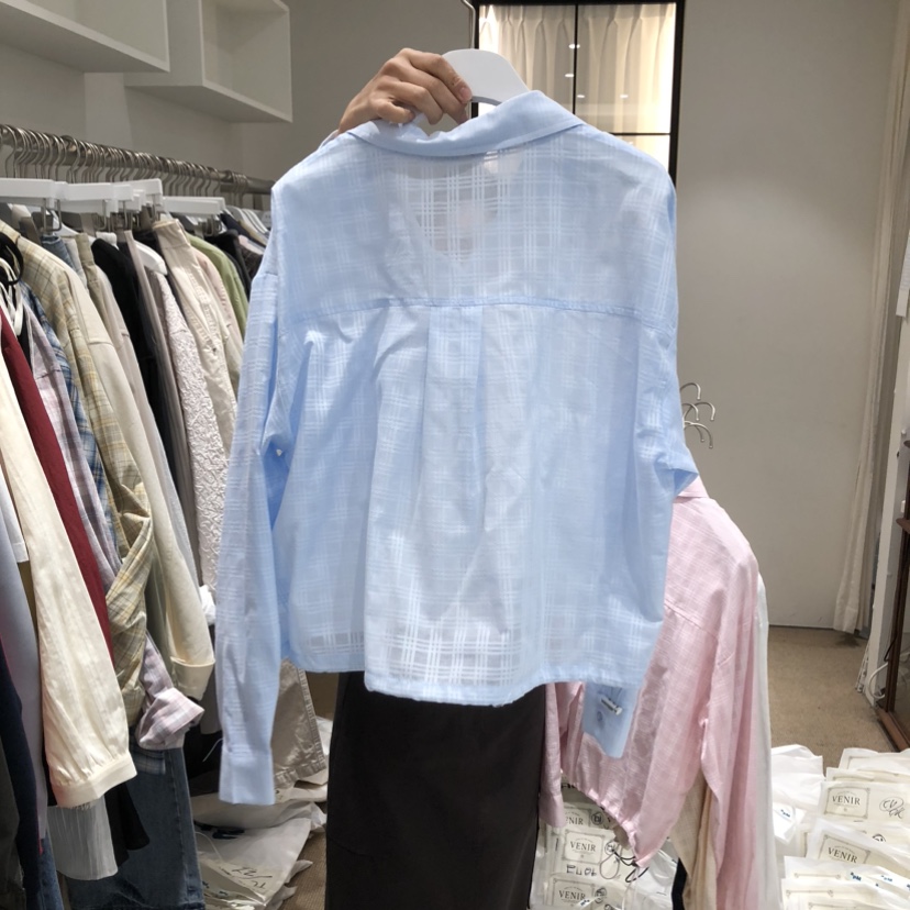 VENIR-a東大門實拍女裝新品人氣推薦時尚26春夏襯衫蕾絲衫VENIR-a襯衫/蕾絲衫