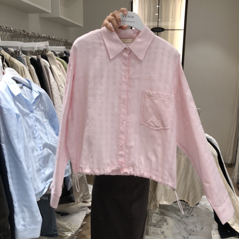 VENIR-a東大門實拍女裝新品人氣推薦時尚26春夏襯衫蕾絲衫VENIR-a襯衫/蕾絲衫圖色2