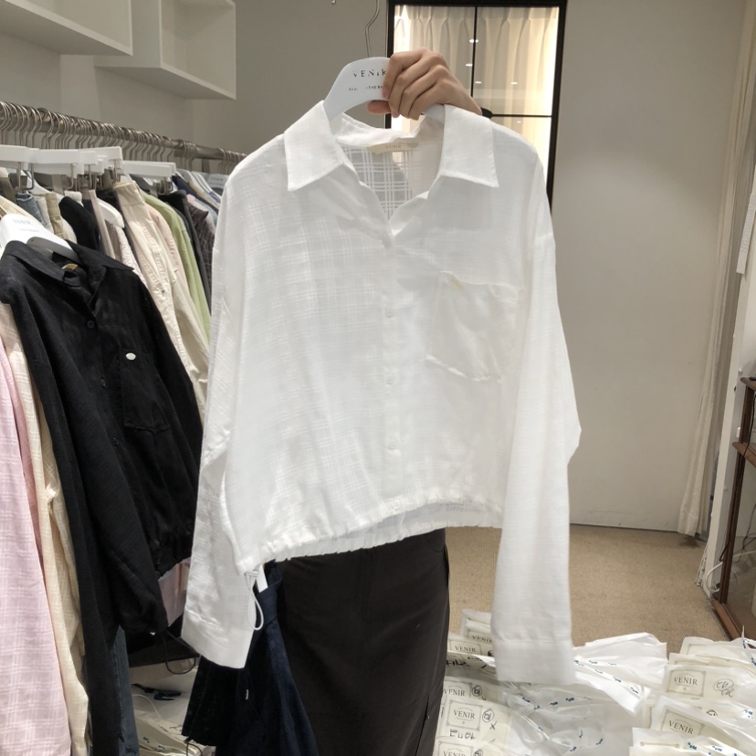 VENIR-a東大門實拍女裝新品人氣推薦時尚26春夏襯衫蕾絲衫VENIR-a襯衫/蕾絲衫圖色6