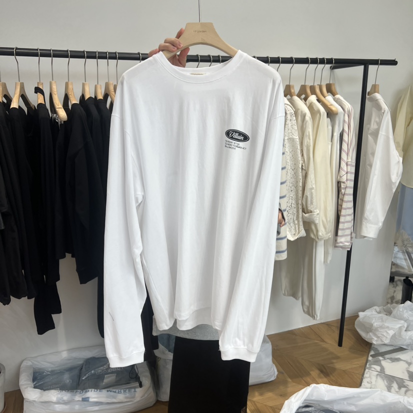 LOGARDEN東大門代購女士新品人氣推薦26春夏真品職業長袖T恤LO GARDEN長袖T恤圖色1
