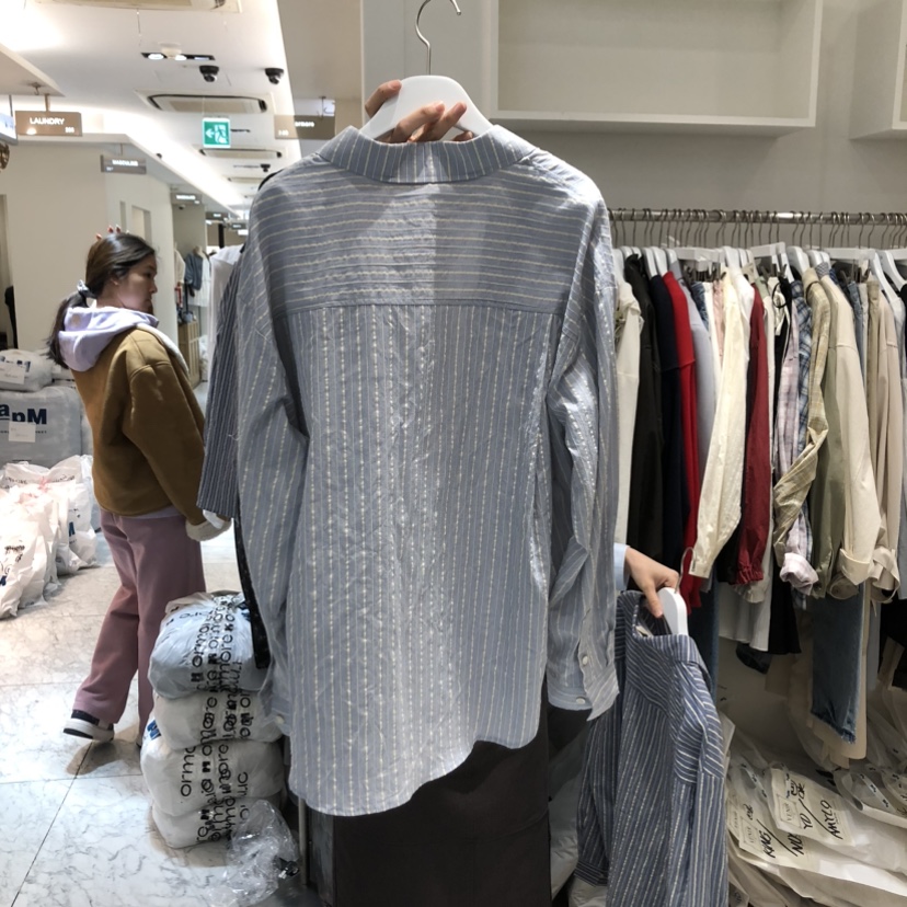 VENIR-a韓國直郵女裝新品休閑時尚熱賣襯衫蕾絲衫日本面料VENIR-a襯衫/蕾絲衫