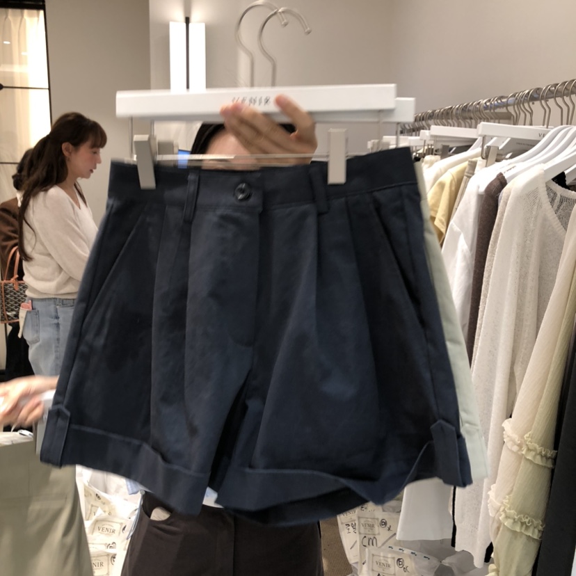 VENIR-a韓國代購女士新款時尚人氣推薦26春夏熱賣休閑短褲VENIR-a短褲圖色2
