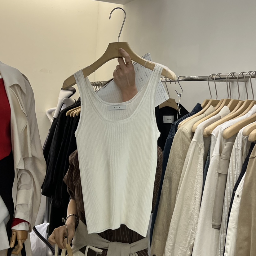 PHILO韓國東大門直郵女士新品休閑職業人氣時尚吊帶背心蕾絲PHILO吊帶/背心圖色3