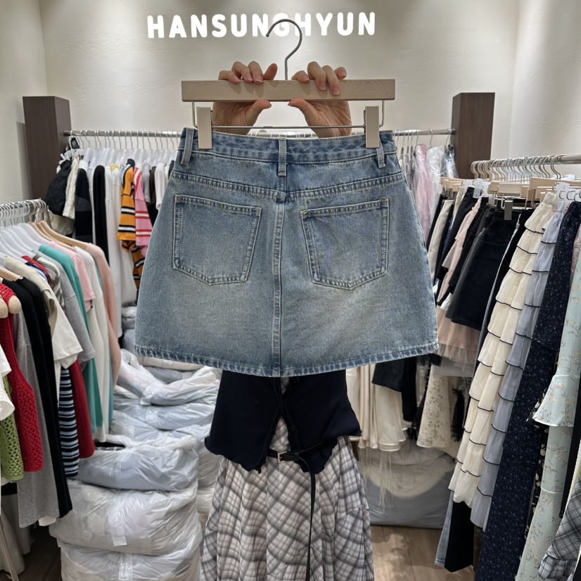 HANSUNGHYUN東大門實拍女裝新款休閑熱賣人氣真品職業裙褲HANSUNGHYUN裙褲