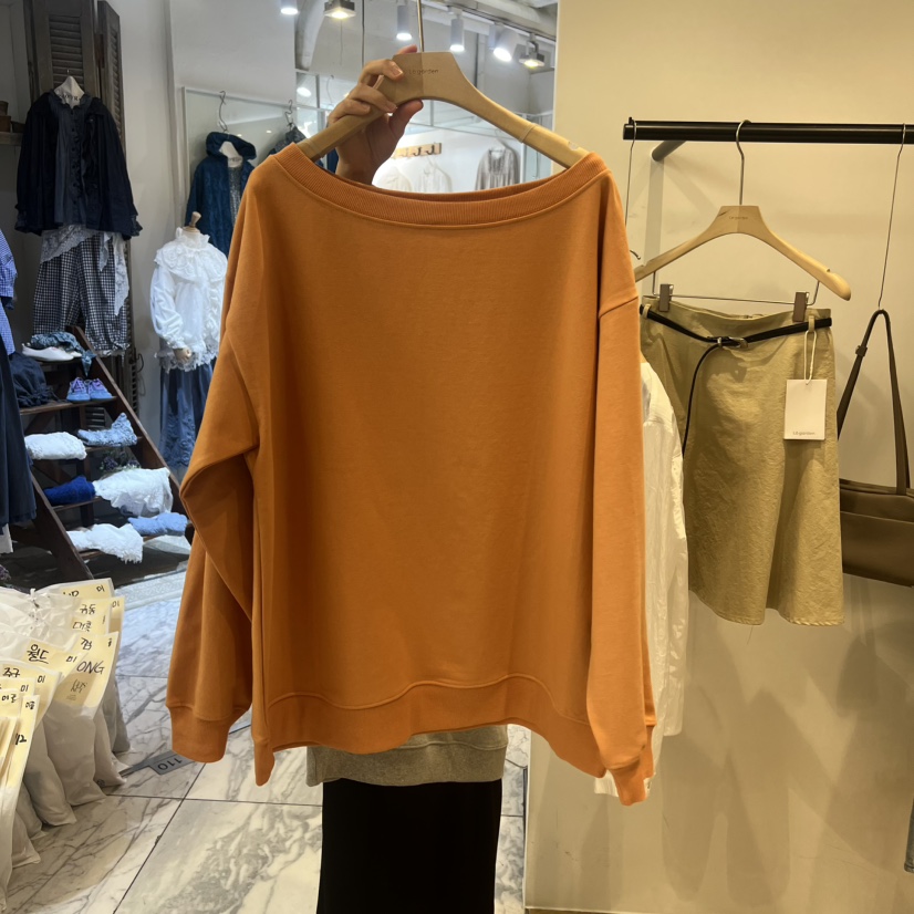 LOGARDEN韓國代購女士新款推薦真品職業26春夏人氣時尚衛衣LO GARDEN衛衣圖色1