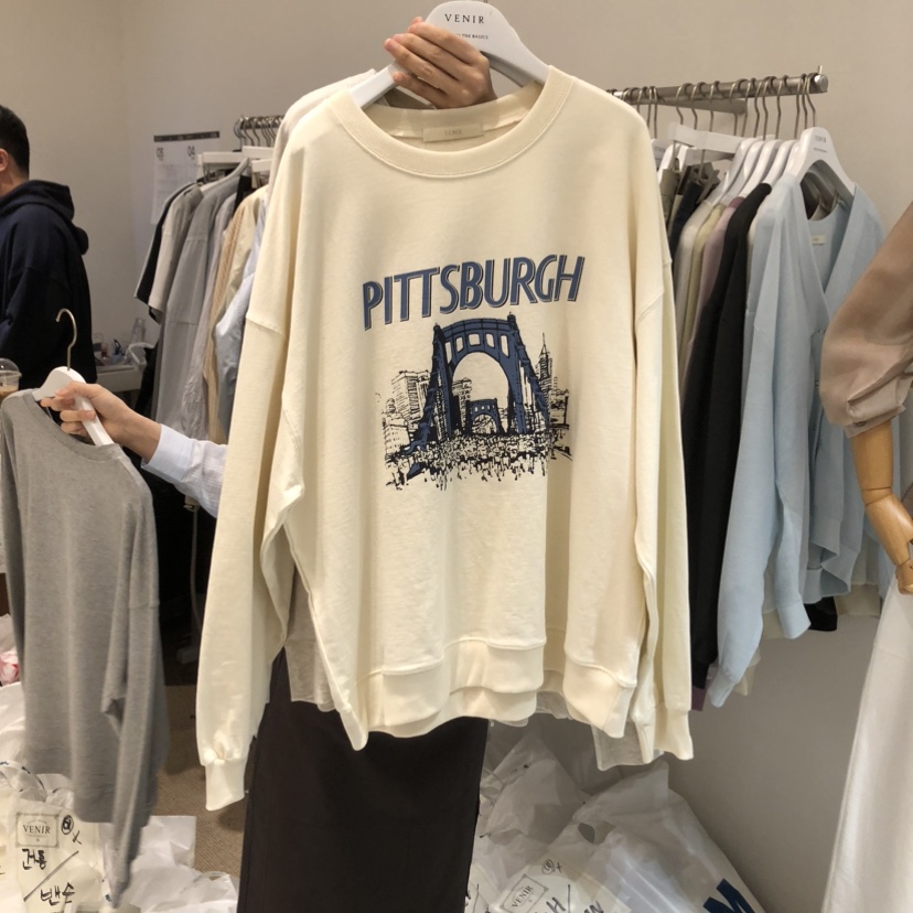 VENIR-a東大門代購女裝新品熱賣休閑真品推薦26春夏衛衣VENIR-a衛衣圖色2