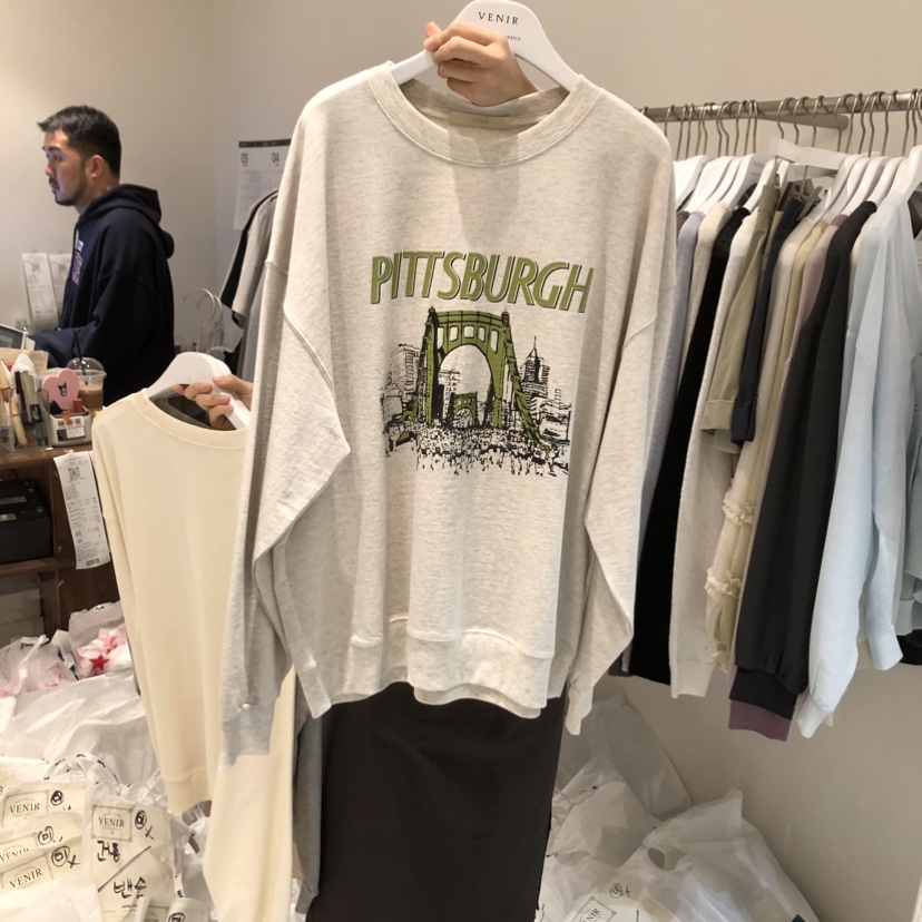 VENIR-a東大門代購女裝新品熱賣休閑真品推薦26春夏衛衣VENIR-a衛衣圖色3