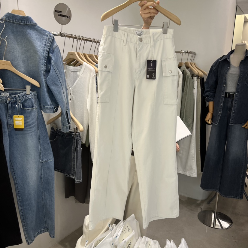 PHILO韓國東大門直郵女裝新品時尚休閑26春夏休閑褲工裝褲PHILO休閑褲圖色1
