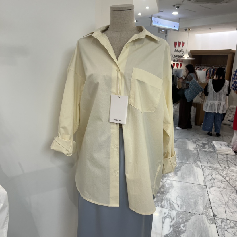 LOGARDEN韓國東大門代購女士新品時尚職業人氣襯衫蕾絲衫LO GARDEN襯衫/蕾絲衫圖色1