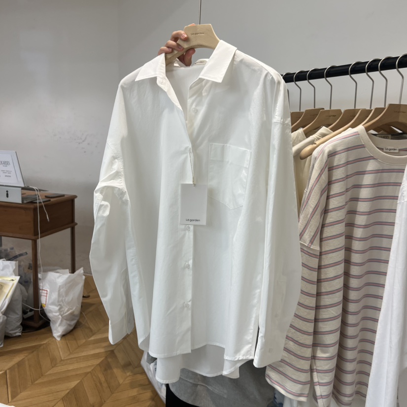 LOGARDEN韓國東大門代購女士新品時尚職業人氣襯衫蕾絲衫LO GARDEN襯衫/蕾絲衫圖色3
