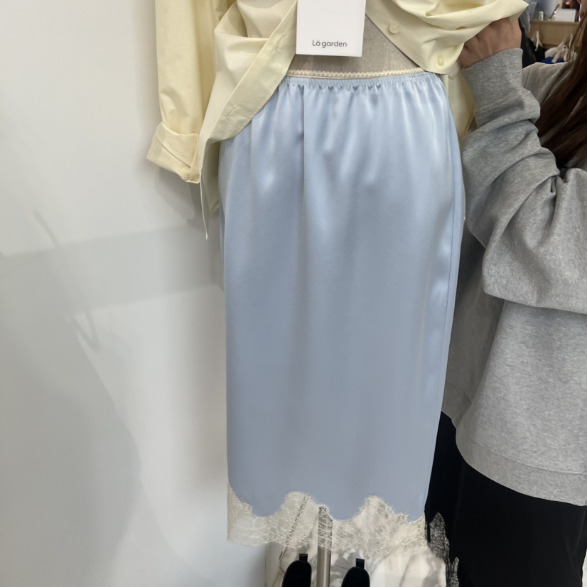 LOGARDEN韓國東大門代購女裝新款熱賣26春夏半身裙中短裙LO GARDEN半身裙/中短裙圖色1