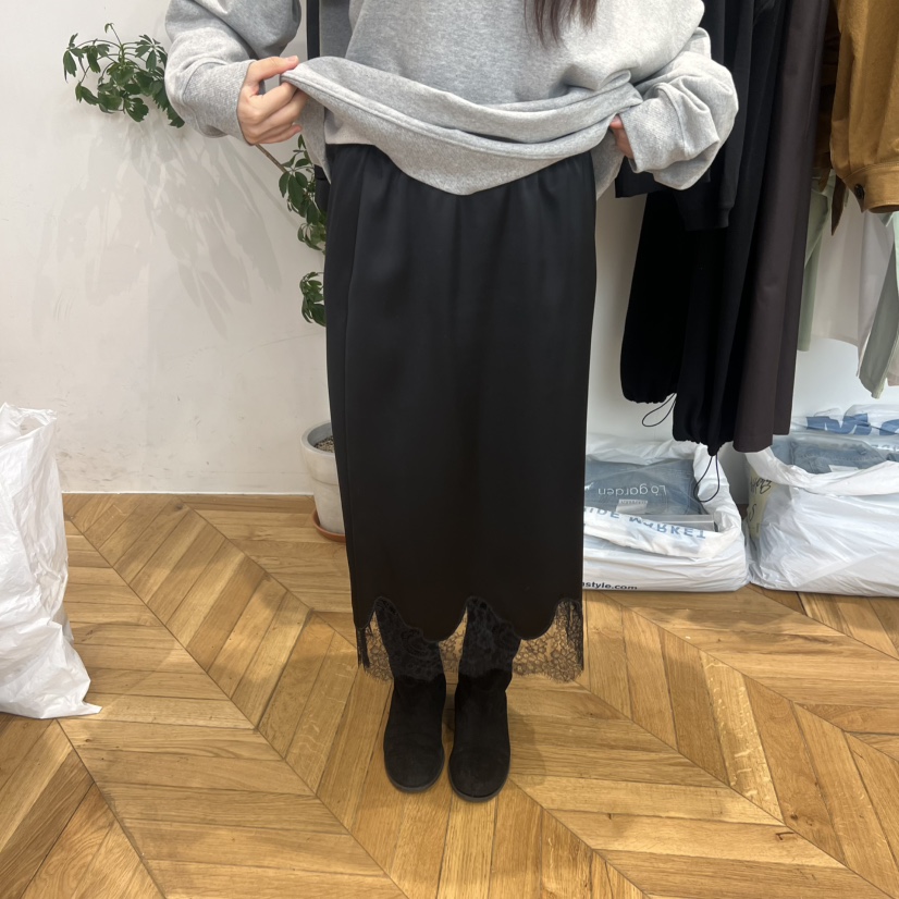 LOGARDEN韓國東大門代購女裝新款熱賣26春夏半身裙中短裙LO GARDEN半身裙/中短裙圖色2