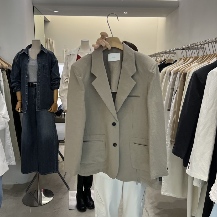 PHILO東大門代購女裝新品熱賣時尚26春夏真品人氣職業夾克PHILO夾克圖色2
