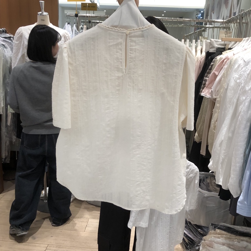 OGI韓國代購女士新款人氣真品職業推薦時尚熱賣襯衫蕾絲衫FLat OGI襯衫/蕾絲衫