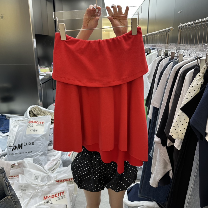 MADCITY/SAGAFURS韓國代購女裝新款時尚半身裙中短裙披肩MADCITY/SAGAFURS半身裙/中短裙