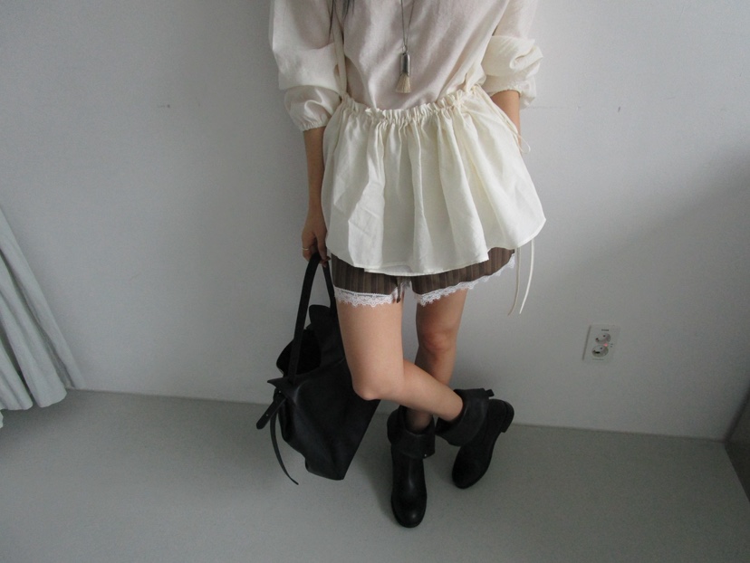 TORRE韓國直郵實拍女士新品26春夏時尚熱賣推薦職業短褲蕾絲TORRE短褲