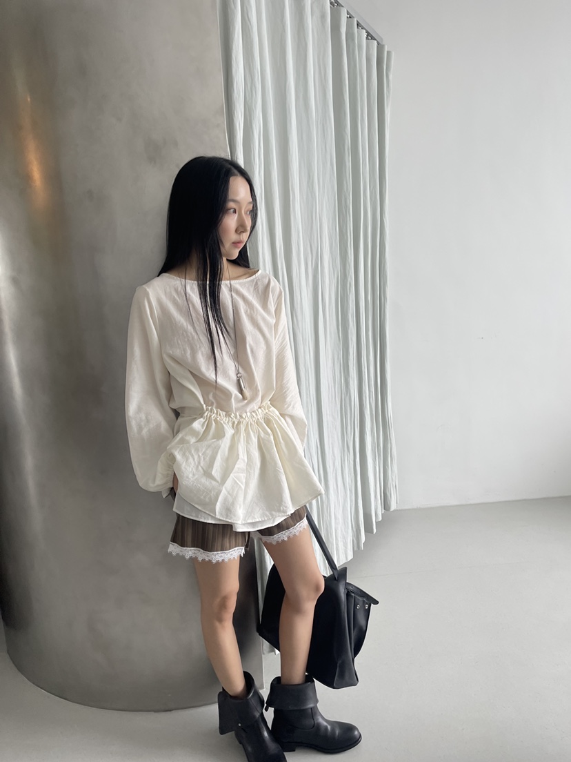 TORRE韓國直郵實拍女士新品26春夏時尚熱賣推薦職業短褲蕾絲TORRE短褲