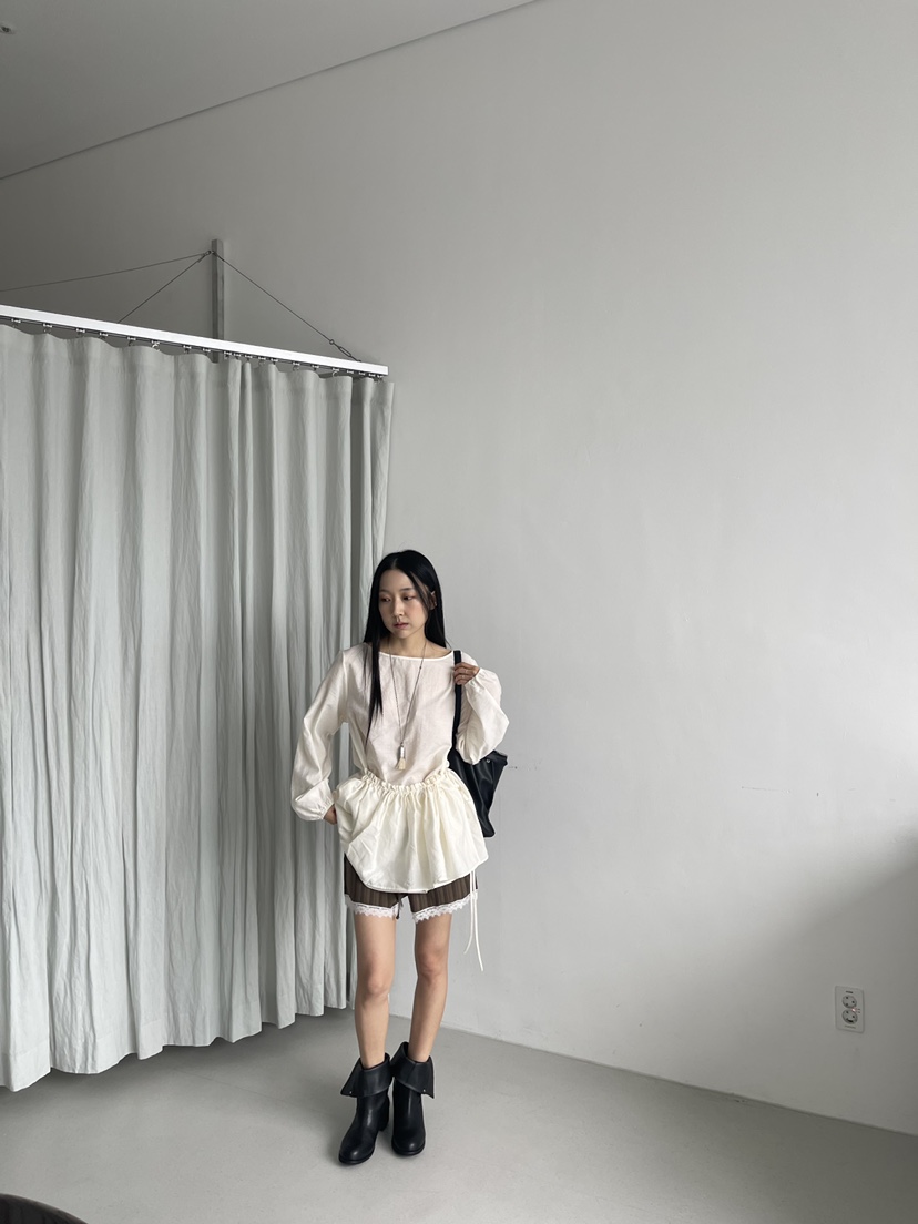 TORRE韓國直郵實拍女士新品26春夏時尚熱賣推薦職業短褲蕾絲TORRE短褲