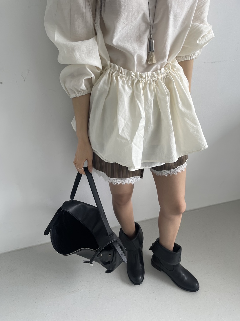 TORRE韓國直郵實拍女士新品26春夏時尚熱賣推薦職業短褲蕾絲TORRE短褲