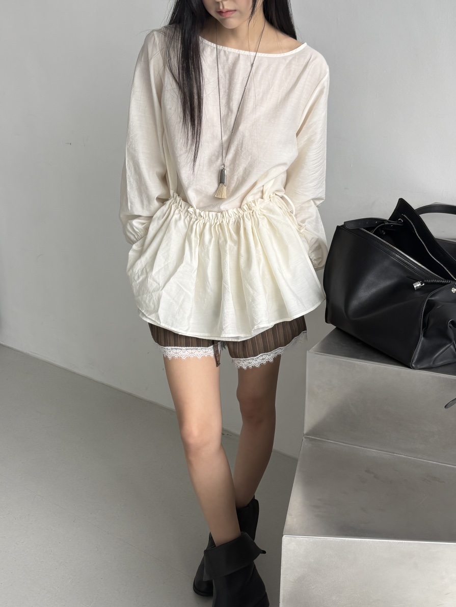 TORRE韓國直郵實拍女士新品26春夏時尚熱賣推薦職業短褲蕾絲TORRE短褲