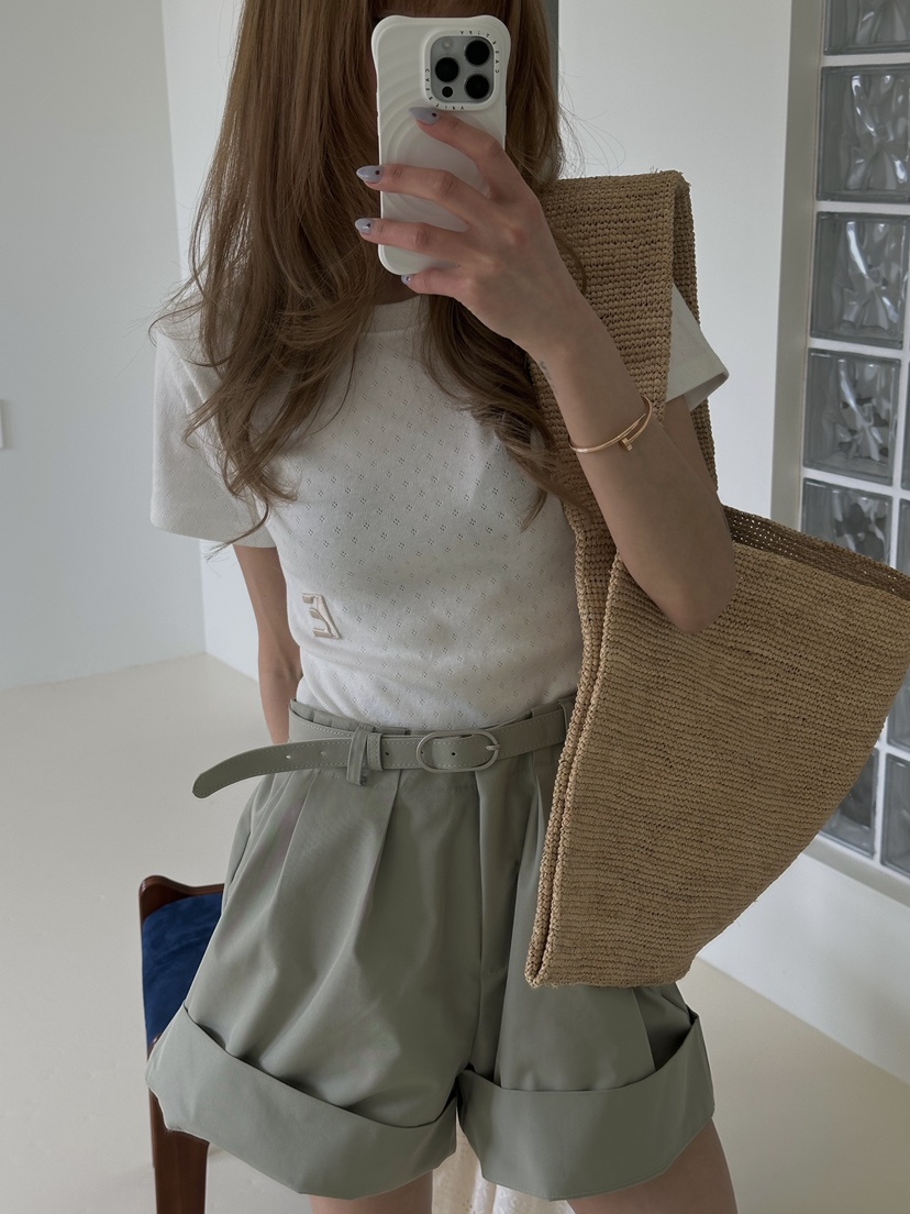 ZEROZERO韓國東大門代購女士新款休閑職業時尚26春夏熱賣T恤ZEROZEROT恤圖色4