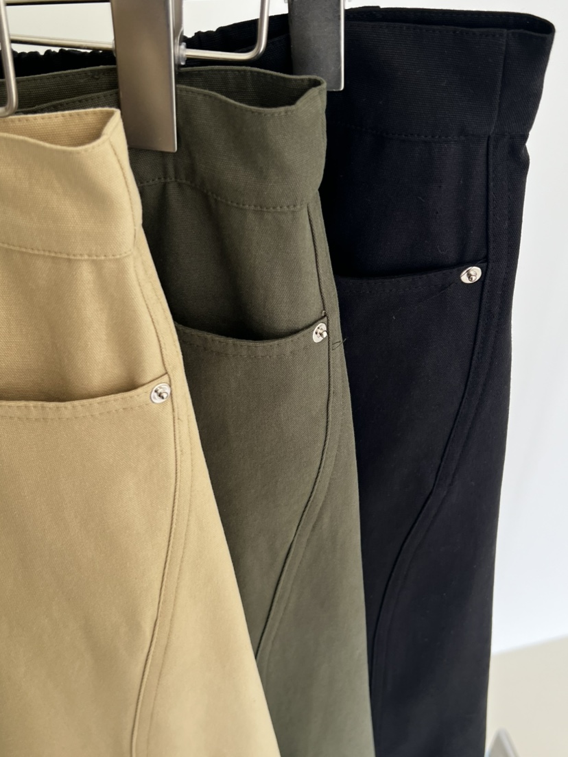 ZEROZERO韓國東大門直郵女士新款人氣休閑褲不含腰帶口袋鏤空ZEROZERO休閑褲