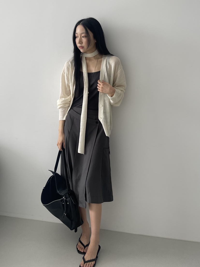 TORRE韓國直郵實拍女裝新款26春夏人氣推薦熱賣半身裙中短裙TORRE半身裙/中短裙