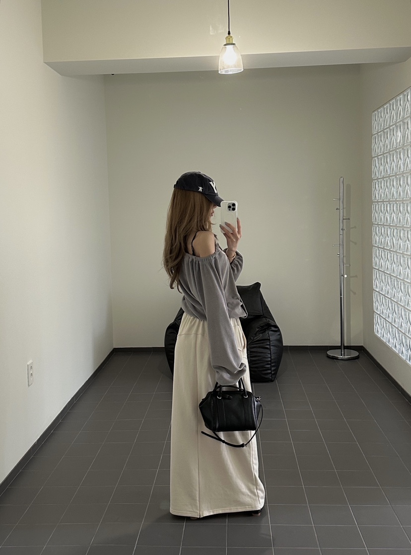 ZEROZERO韓國直郵實拍女裝新品熱賣時尚職業26春夏長裙鏤空ZEROZERO長裙